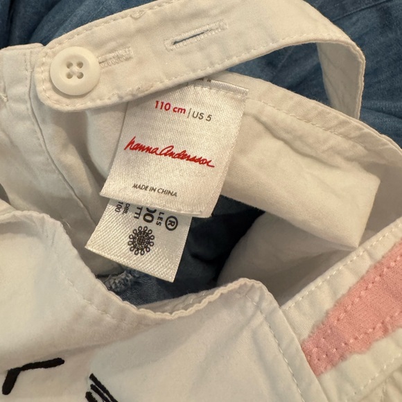 Hanna Andersson Bunny Chambray Dress - Picture 5 of 5